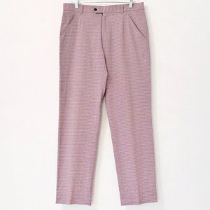 Dolce & Gabbana Pants - Men's Plaid Trousers - 34"